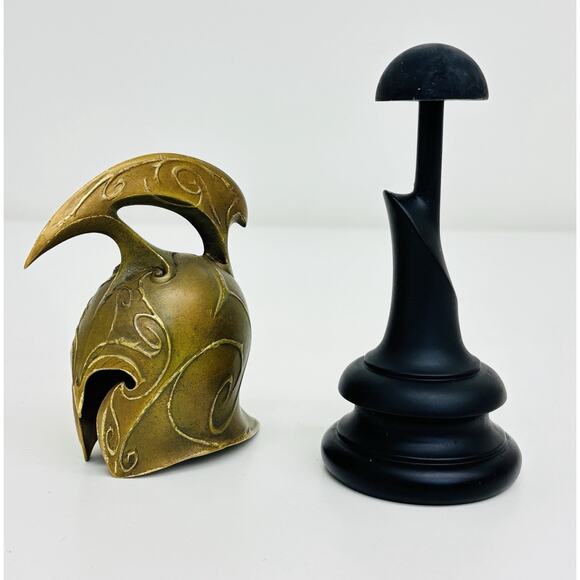 Sideshow Weta High Elven War 1:4 Helm Lord of the Rings Fellowship No Box - Picture 7 of 9